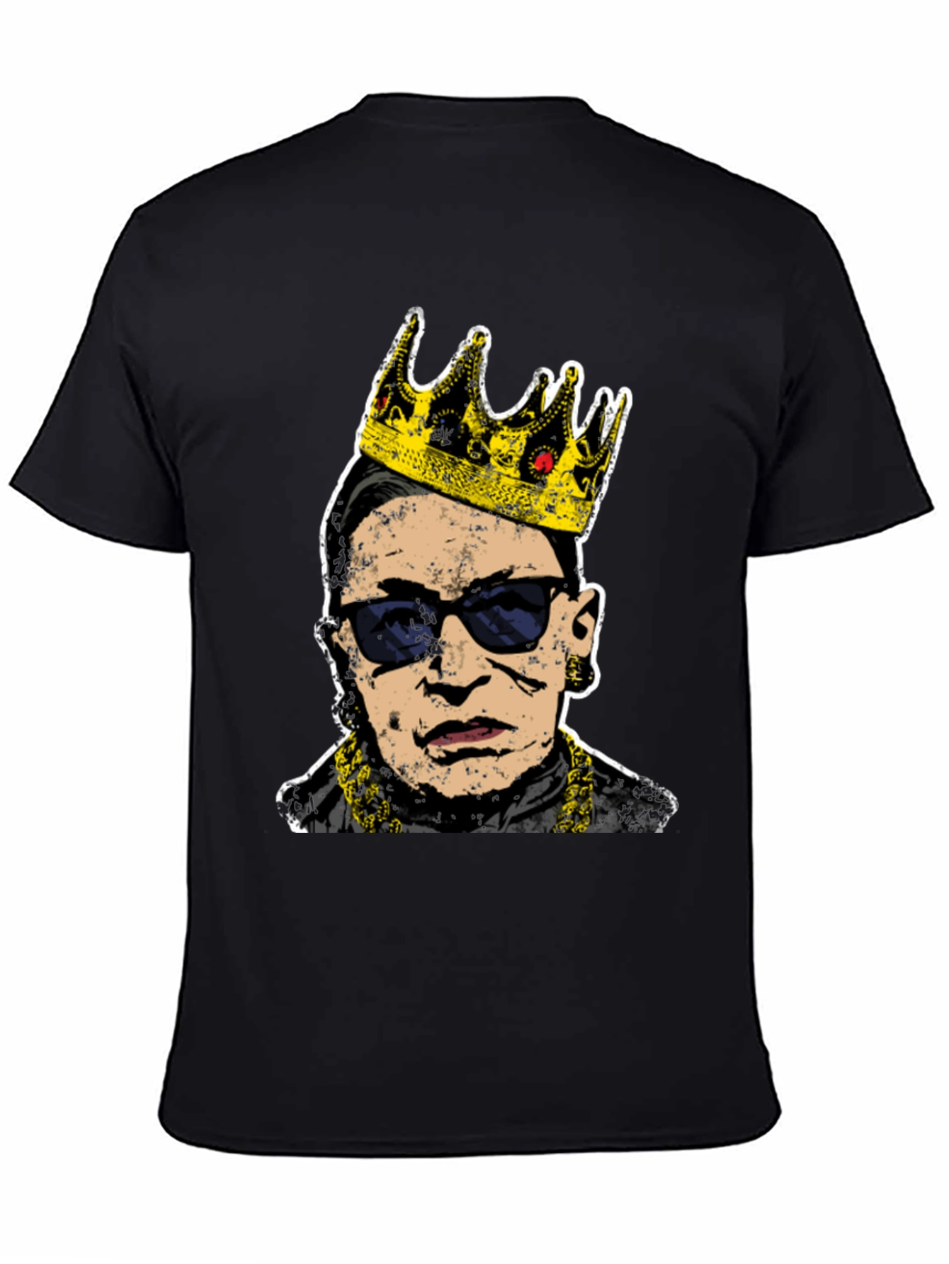 RBG Crowned Graphic Tee - Black
