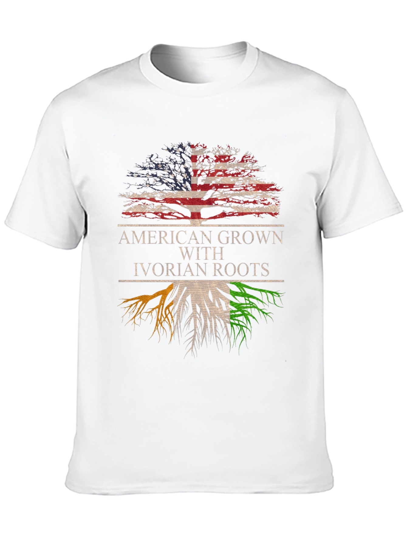 American Grown Ivorian Roots T-Shirt