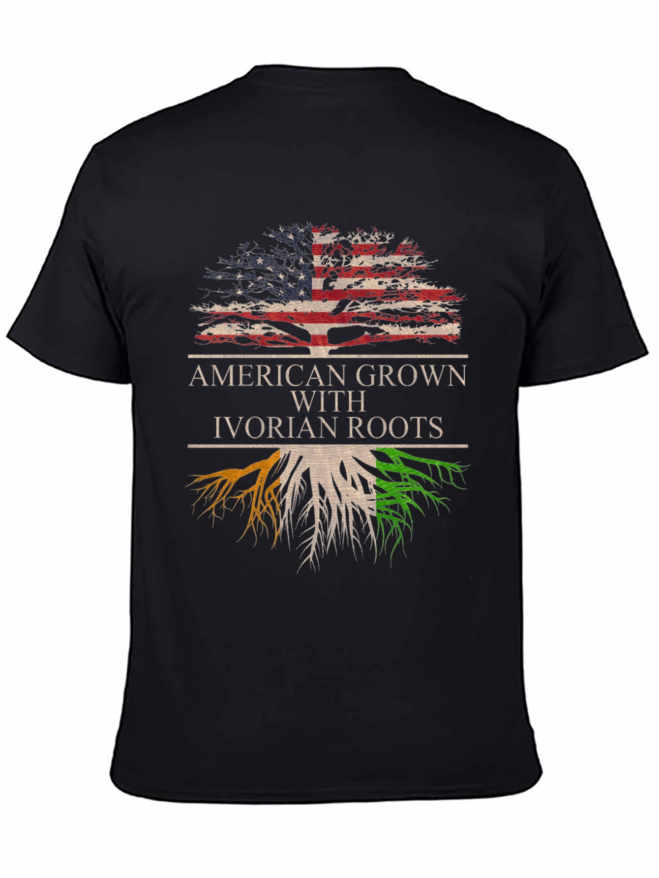 American Grown Ivorian Roots T-Shirt
