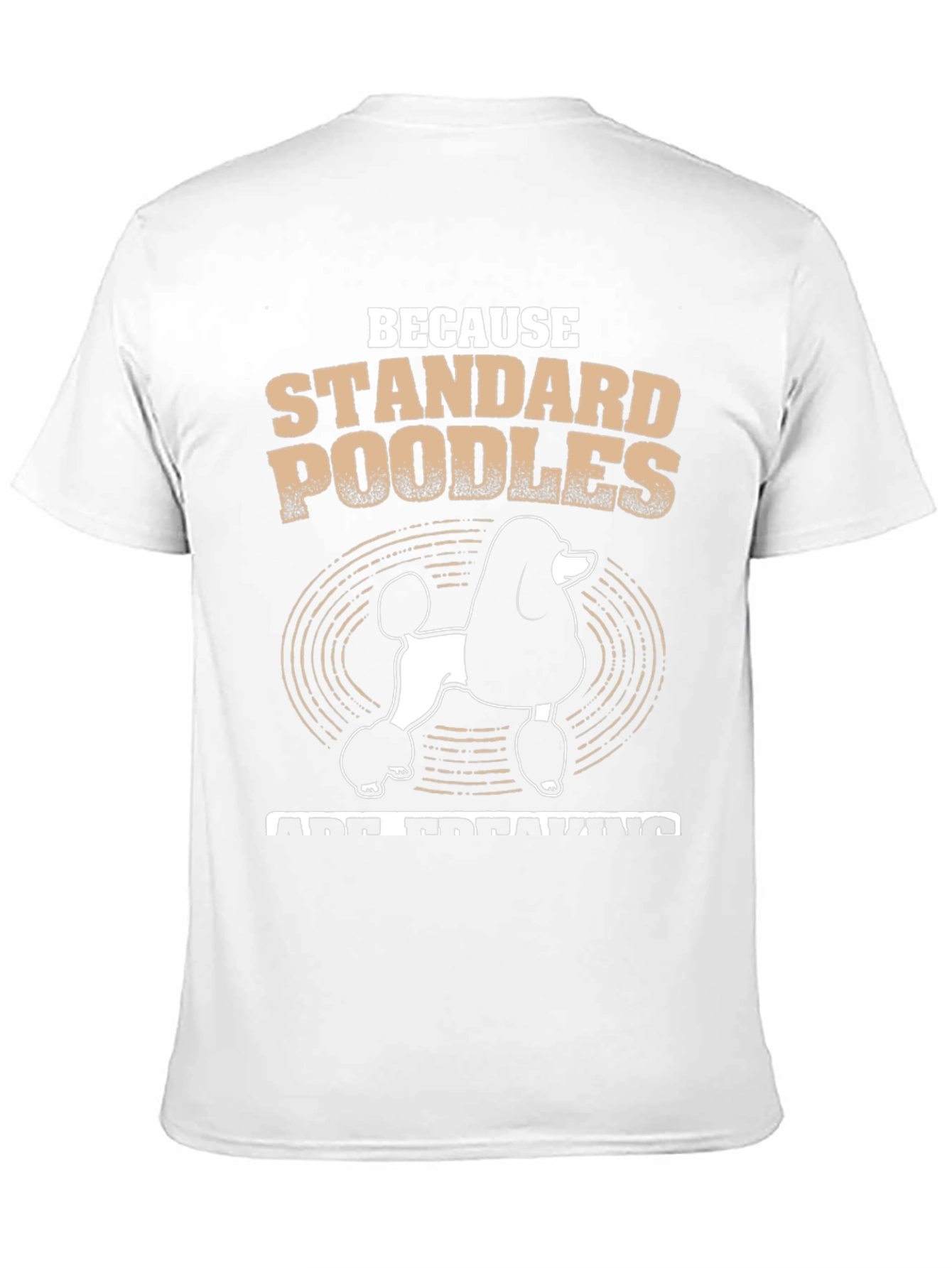 Standard Poodle T-Shirt - Dog Lover Tee
