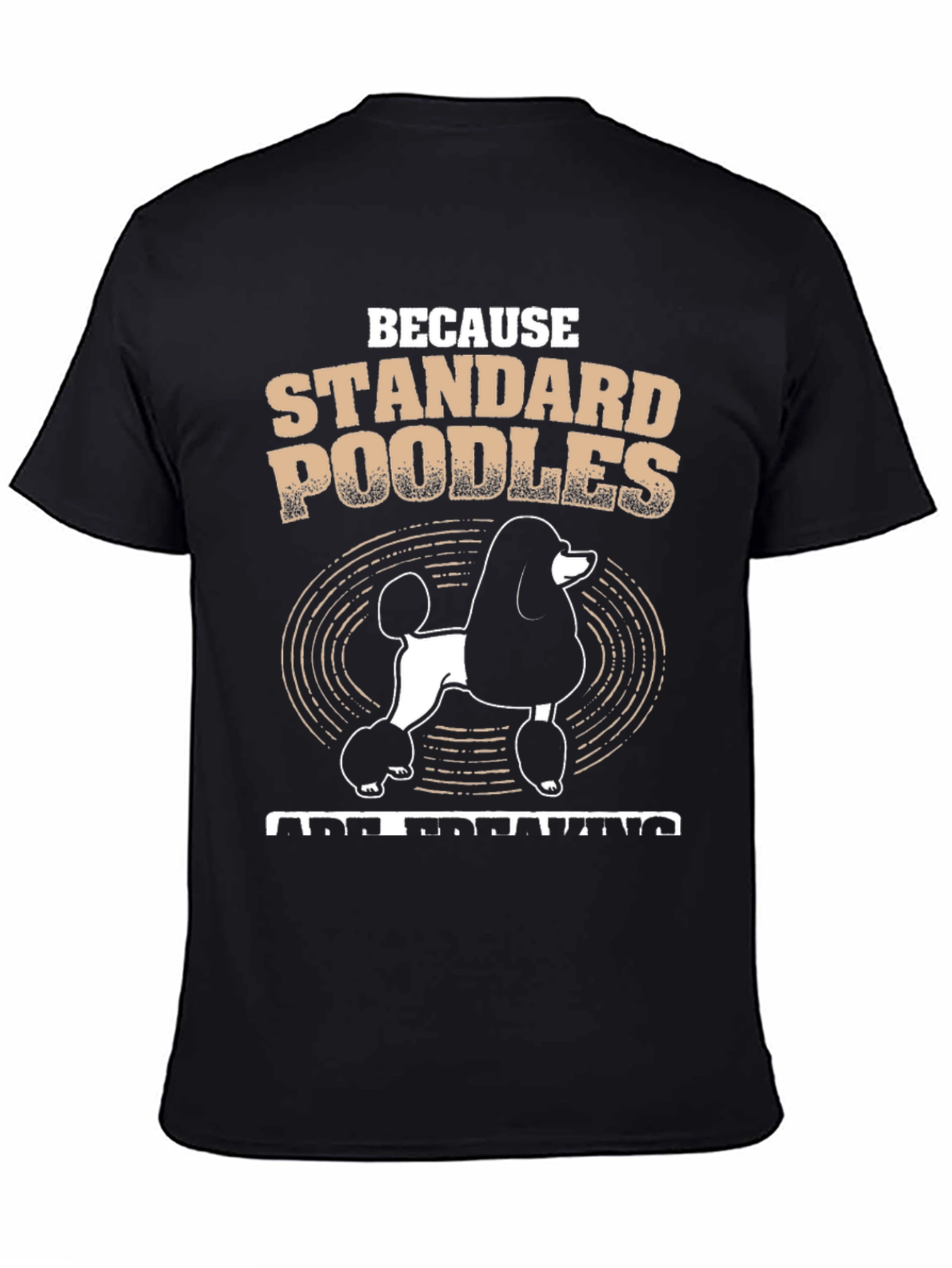 Standard Poodle T-Shirt - Dog Lover Tee