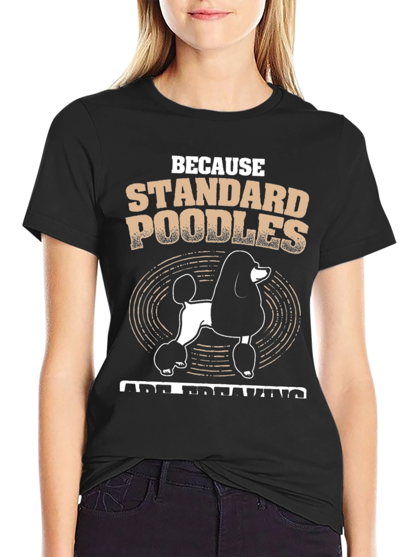 Standard Poodle T-Shirt - Dog Lover Tee
