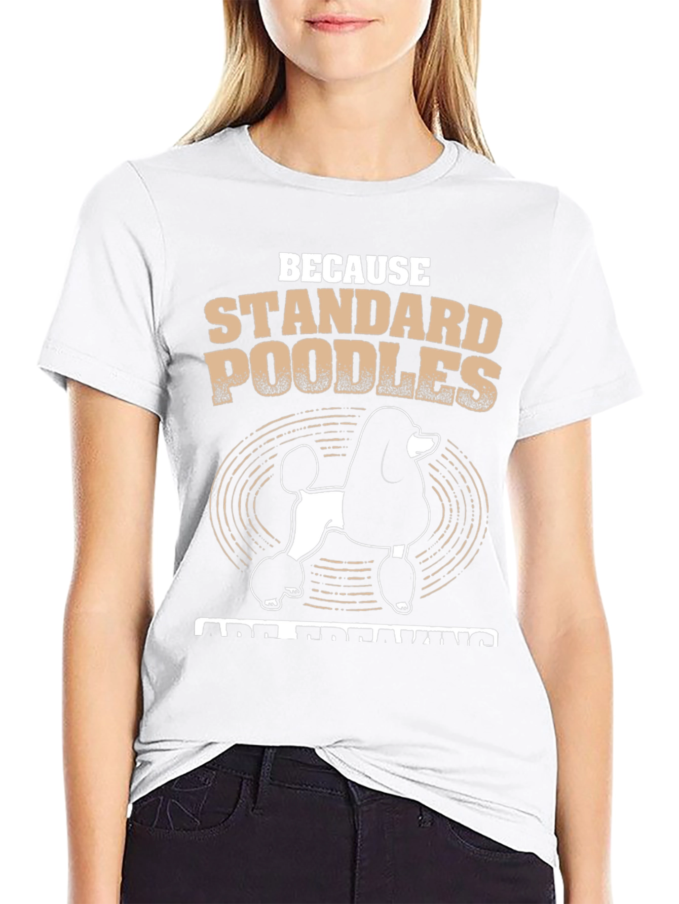 Standard Poodle T-Shirt - Dog Lover Tee