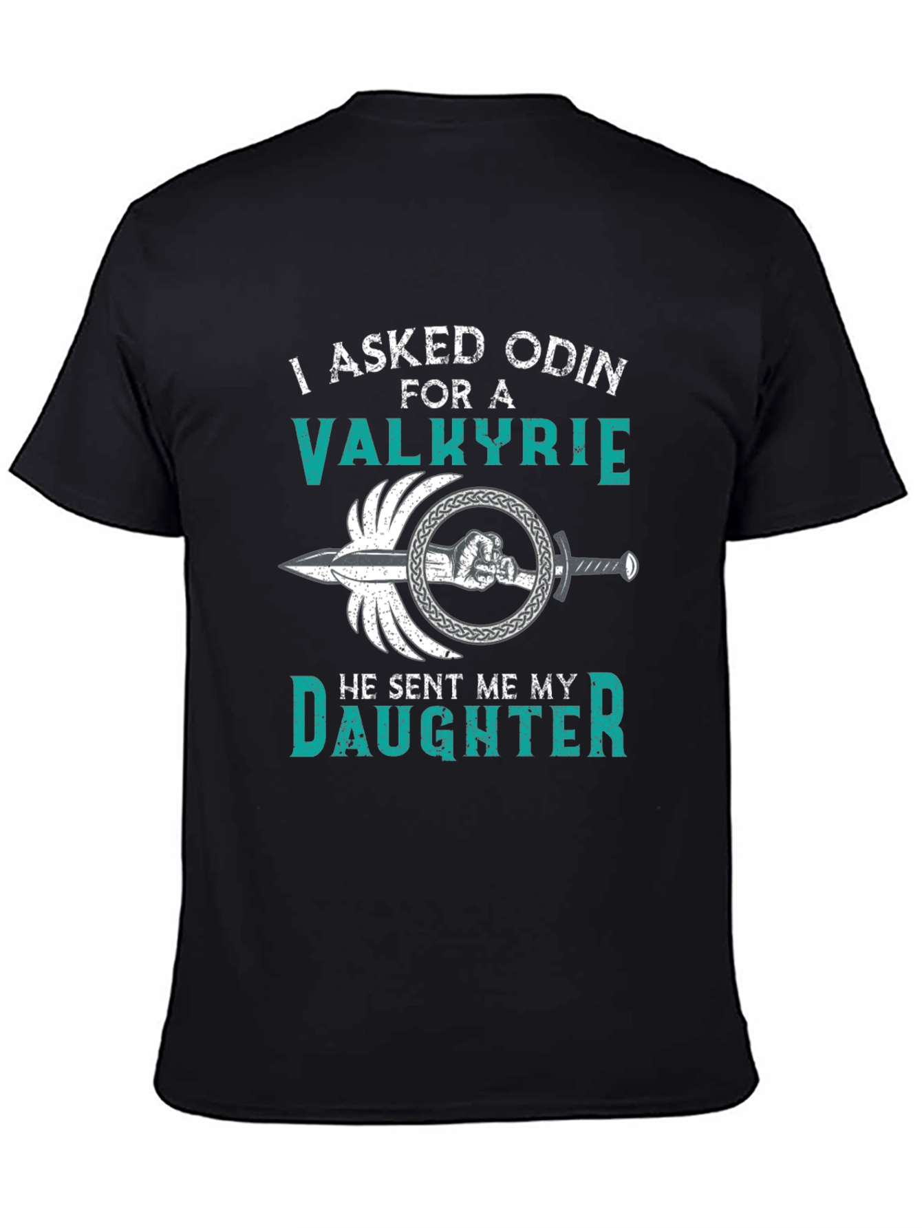 Viking Dad T-Shirt - Valkyrie Daughter
