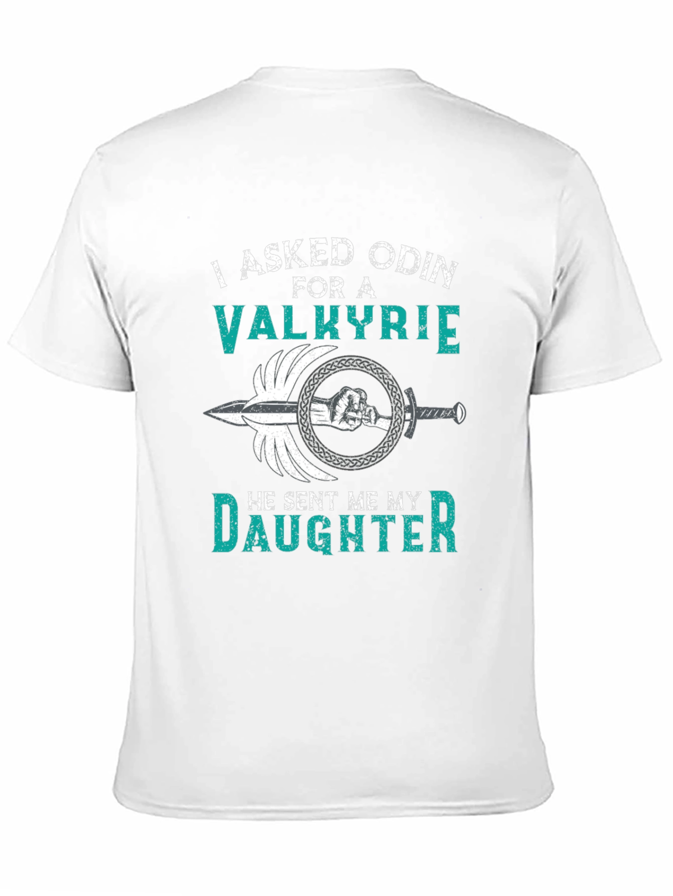 Viking Dad T-Shirt - Valkyrie Daughter