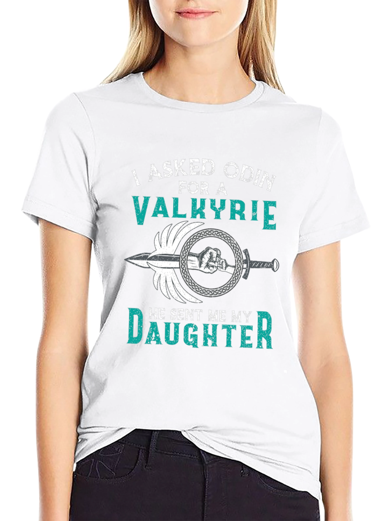 Viking Dad T-Shirt - Valkyrie Daughter