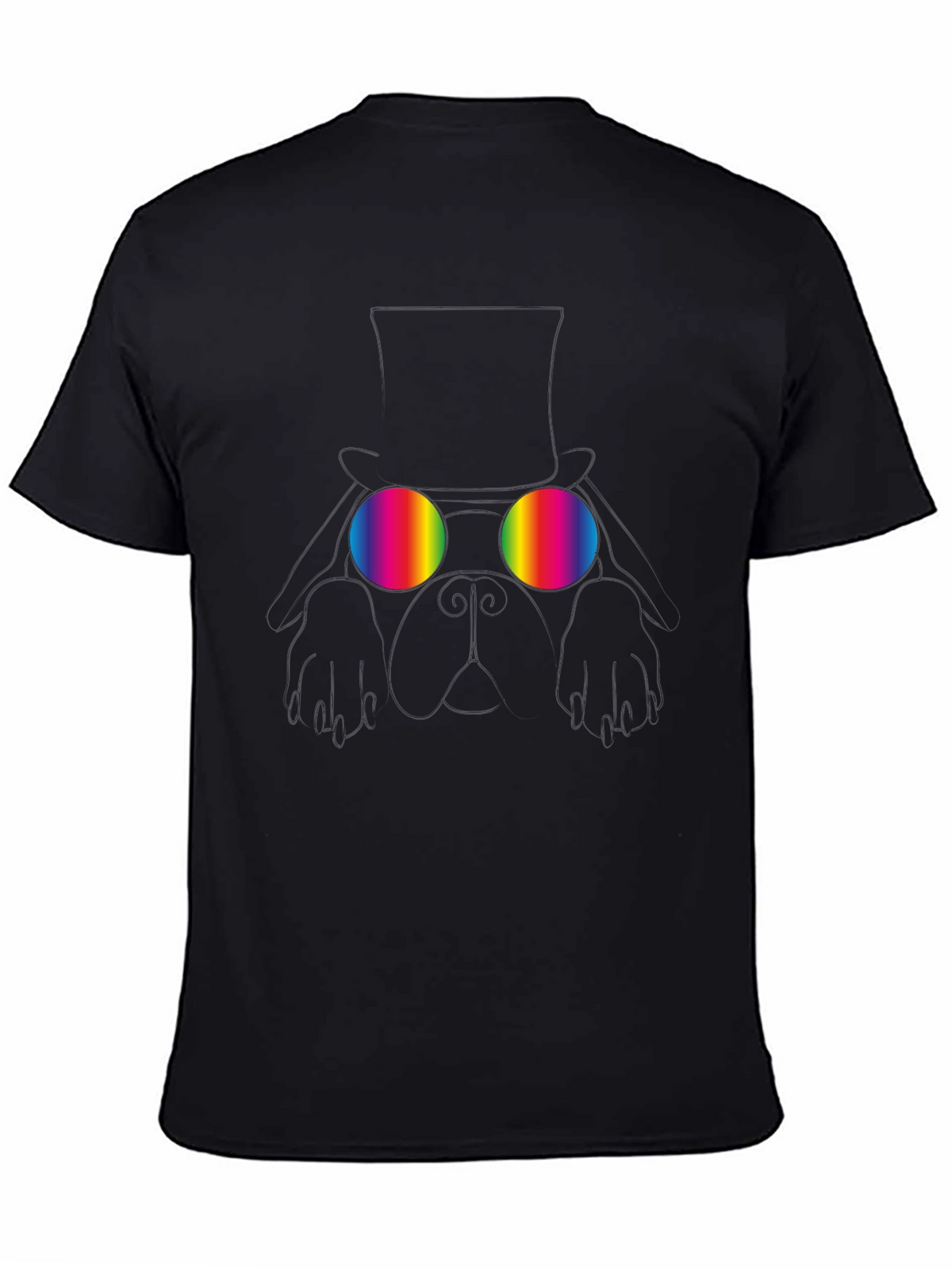Rainbow Glasses Graphic Tee