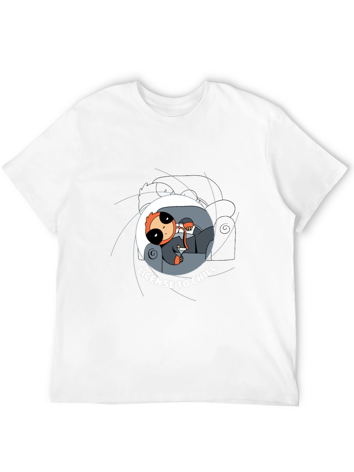 License to Chill Sloth T-Shirt - Relaxed Fit