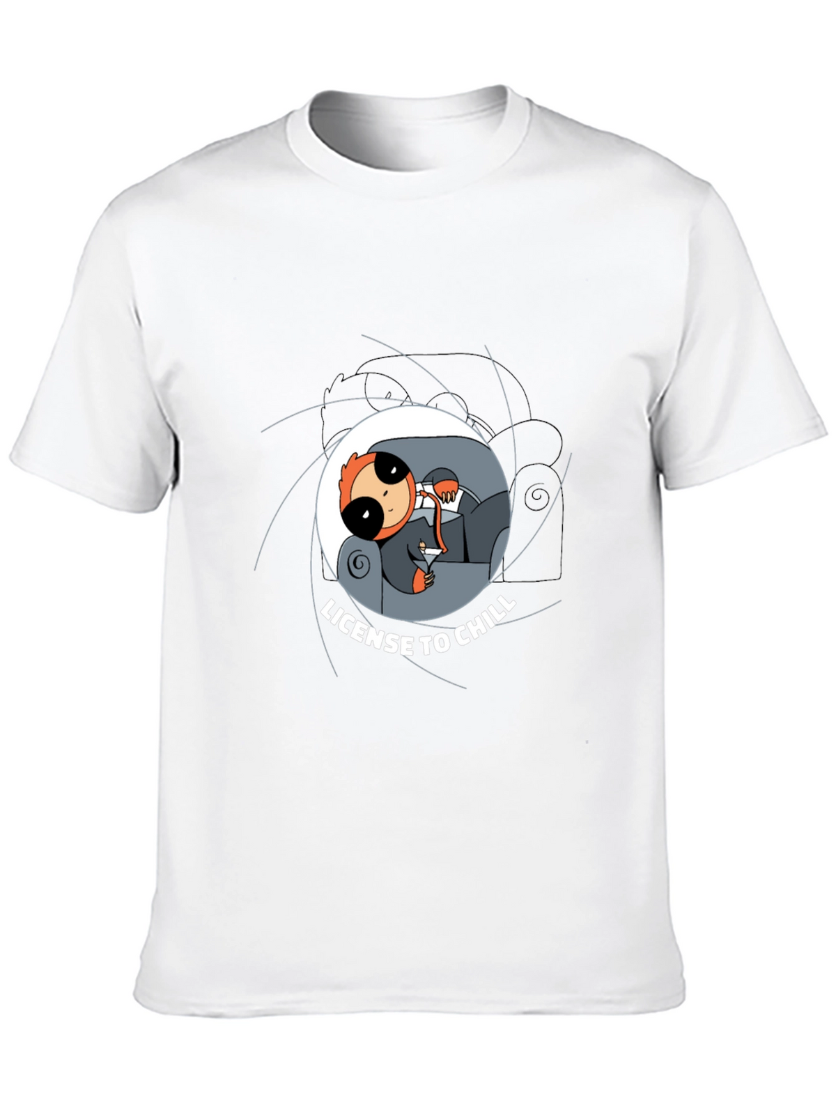 License to Chill Sloth T-Shirt - Relaxed Fit