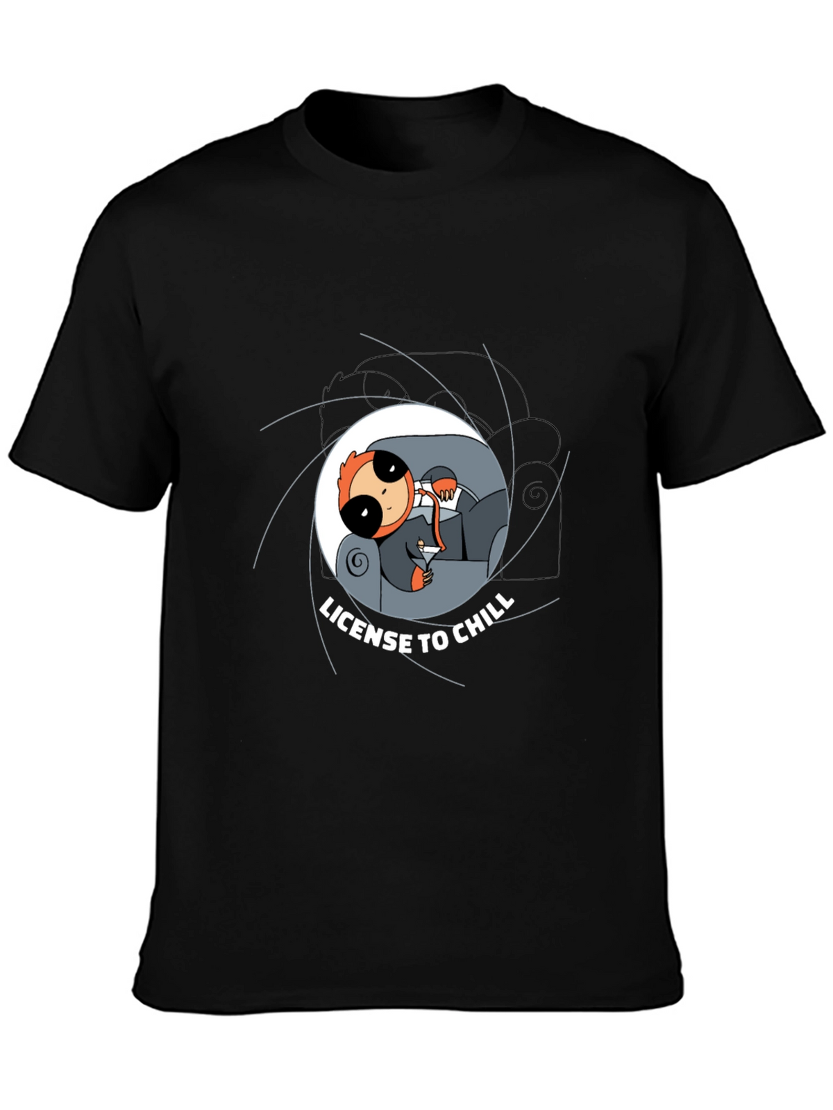 License to Chill Sloth T-Shirt - Relaxed Fit