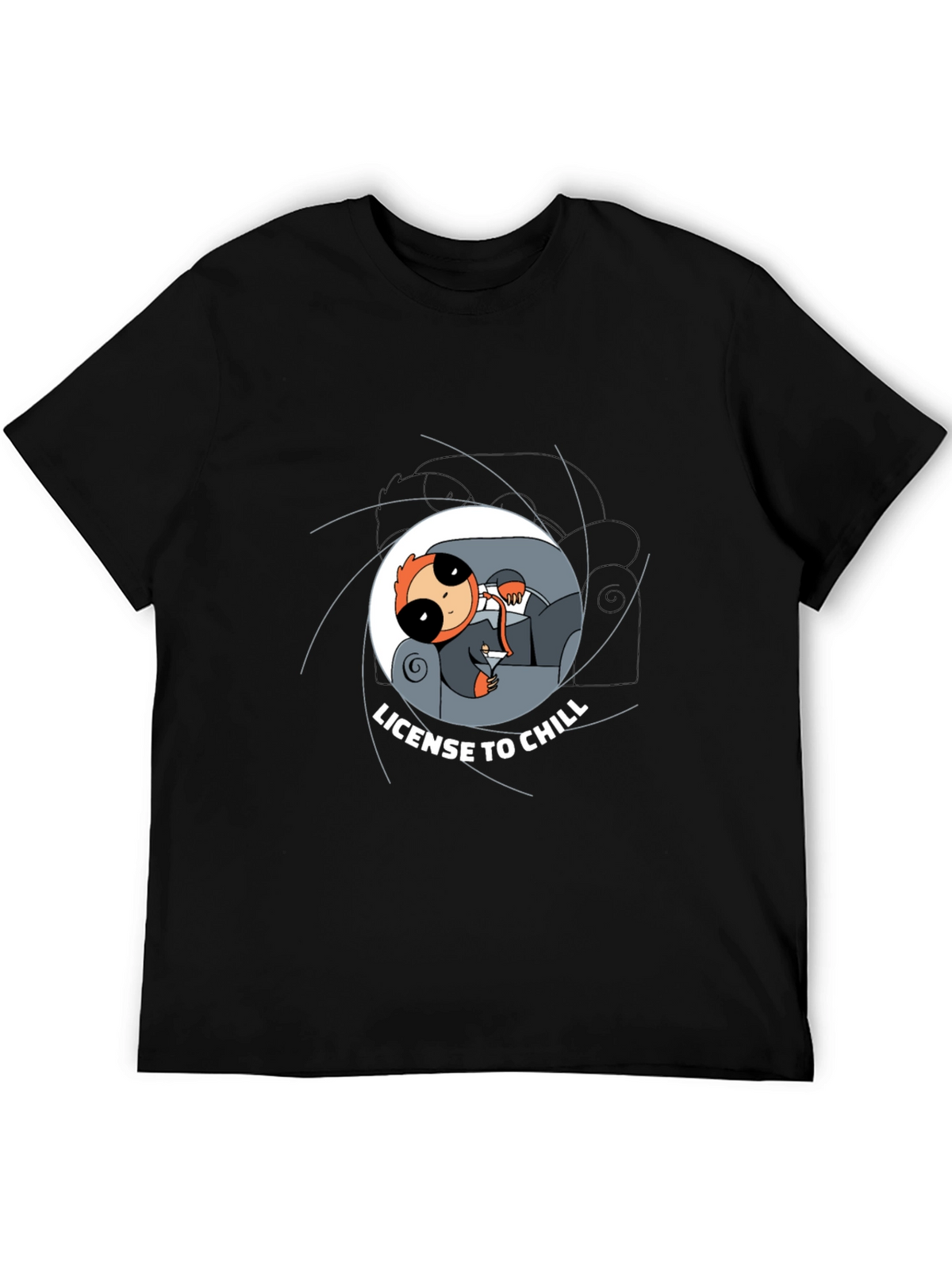 License to Chill Sloth T-Shirt - Relaxed Fit