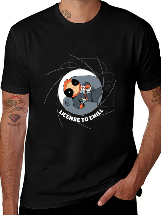 License to Chill Sloth T-Shirt - Relaxed Fit