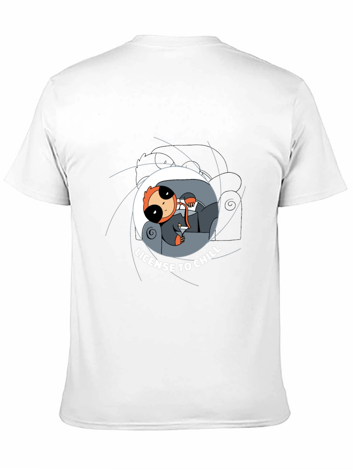 License to Chill Sloth T-Shirt - Relaxed Fit