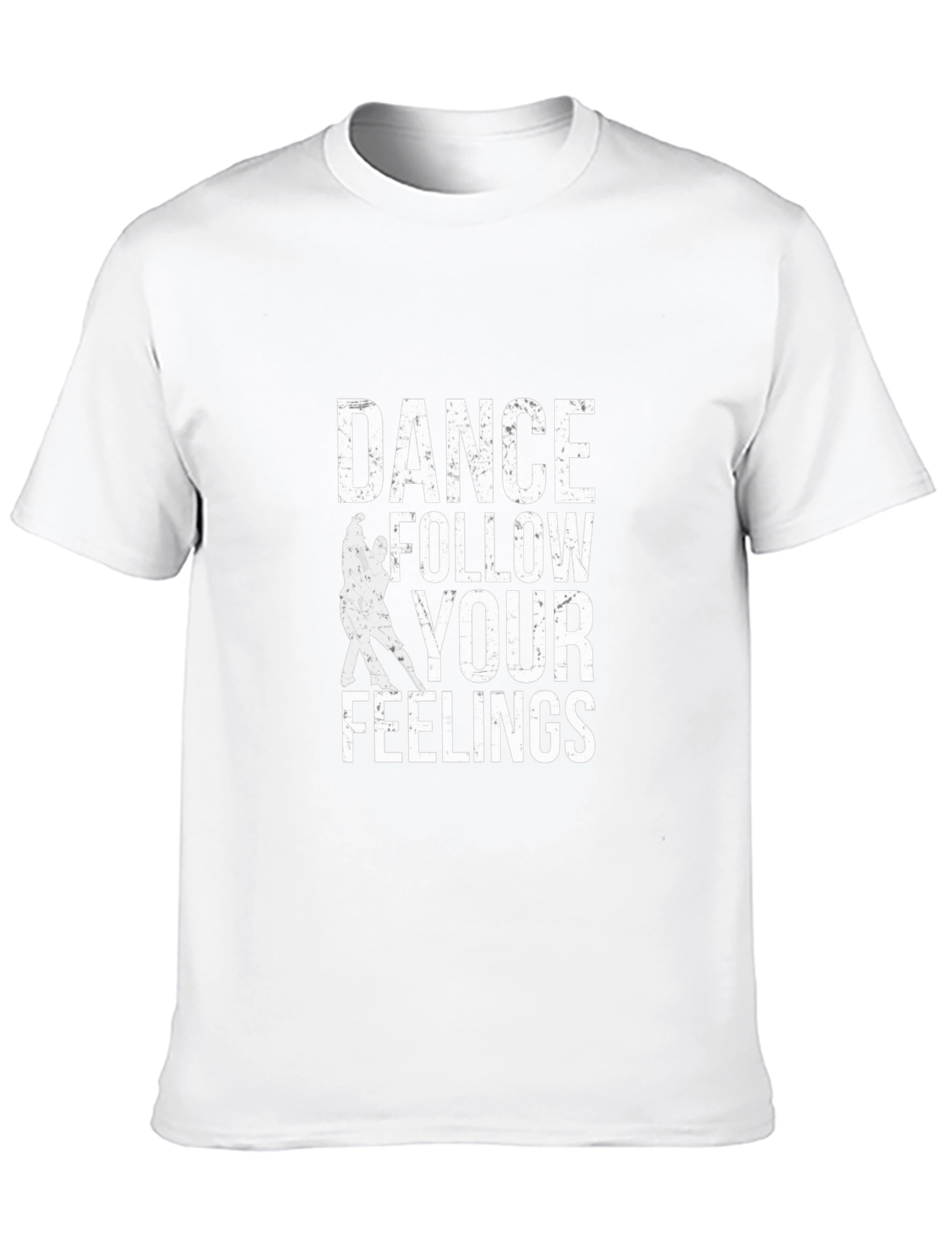 Dance Follow Your Feelings T-Shirt Black Cotton Tee