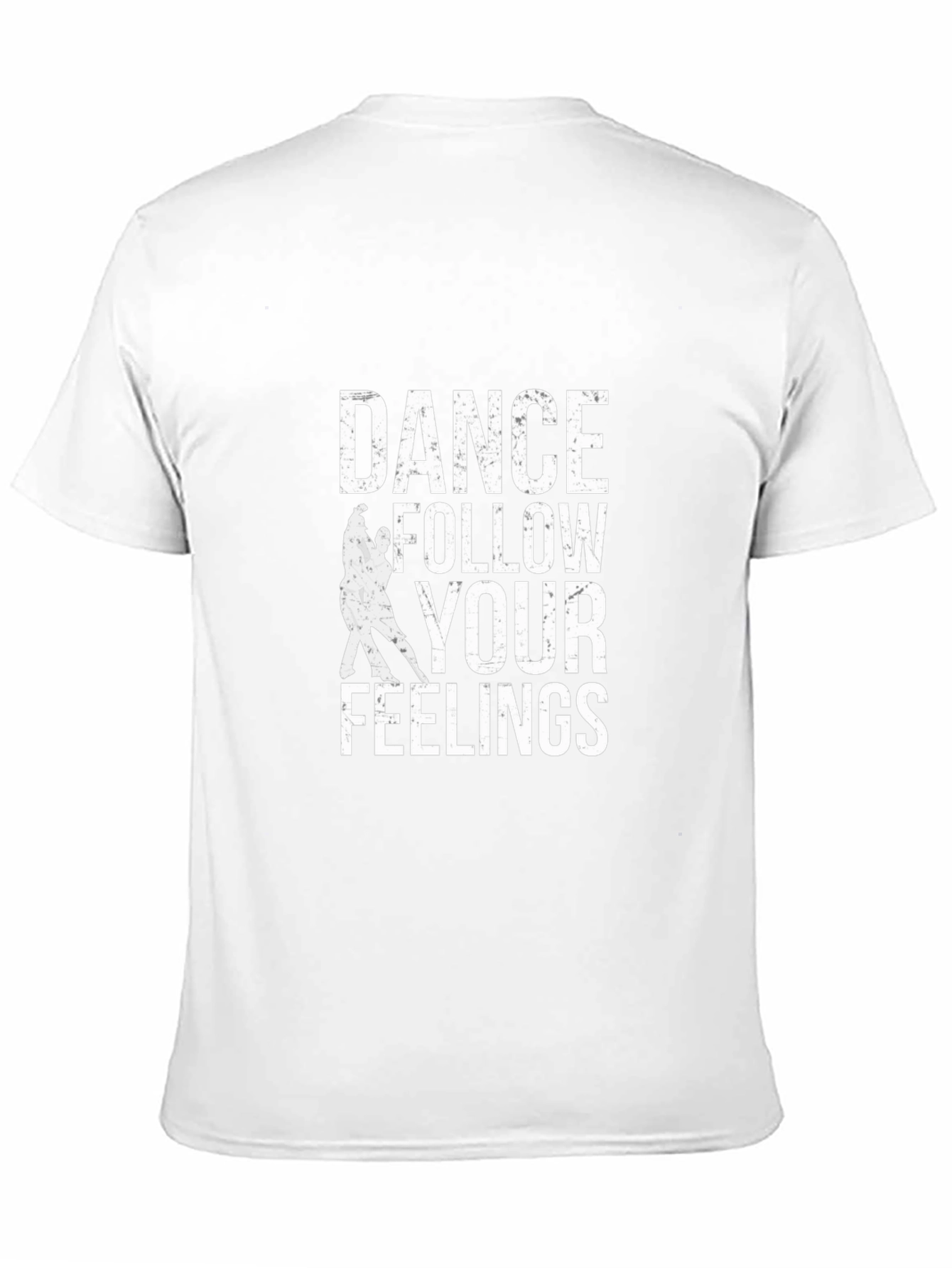 Dance Follow Your Feelings T-Shirt Black Cotton Tee