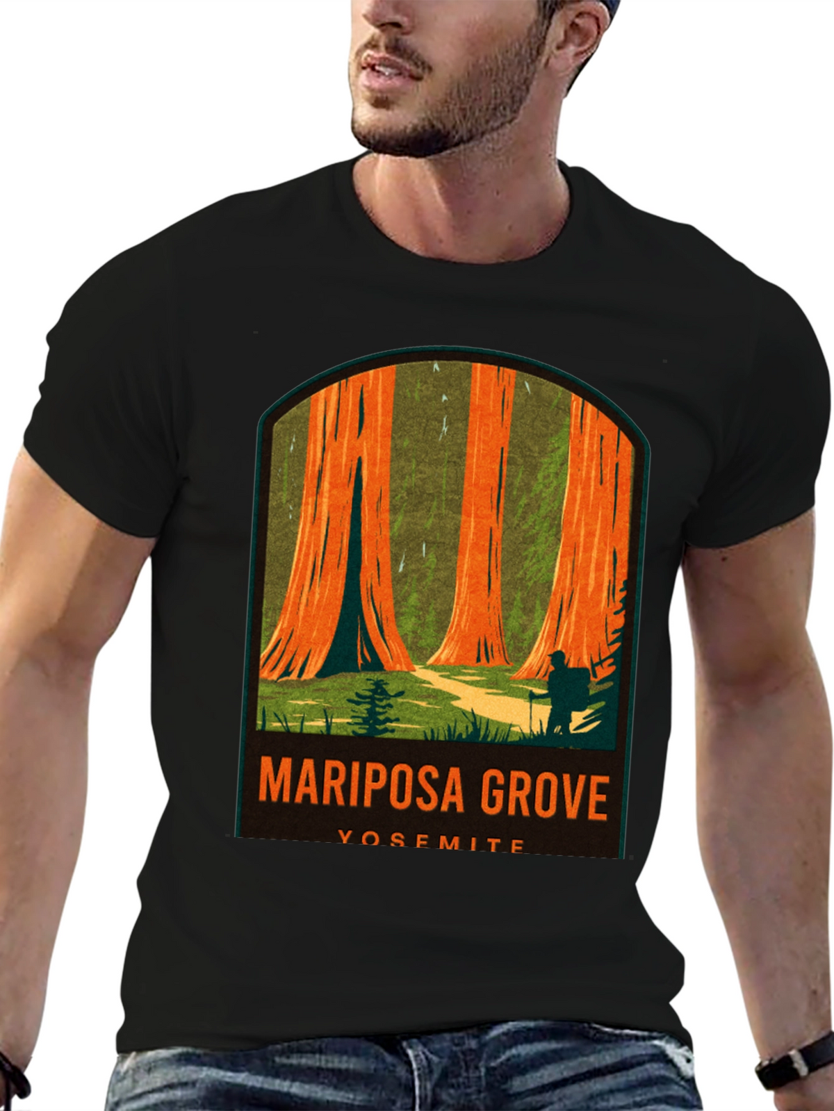 Mariposa Grove Yosemite Graphic T-Shirt
