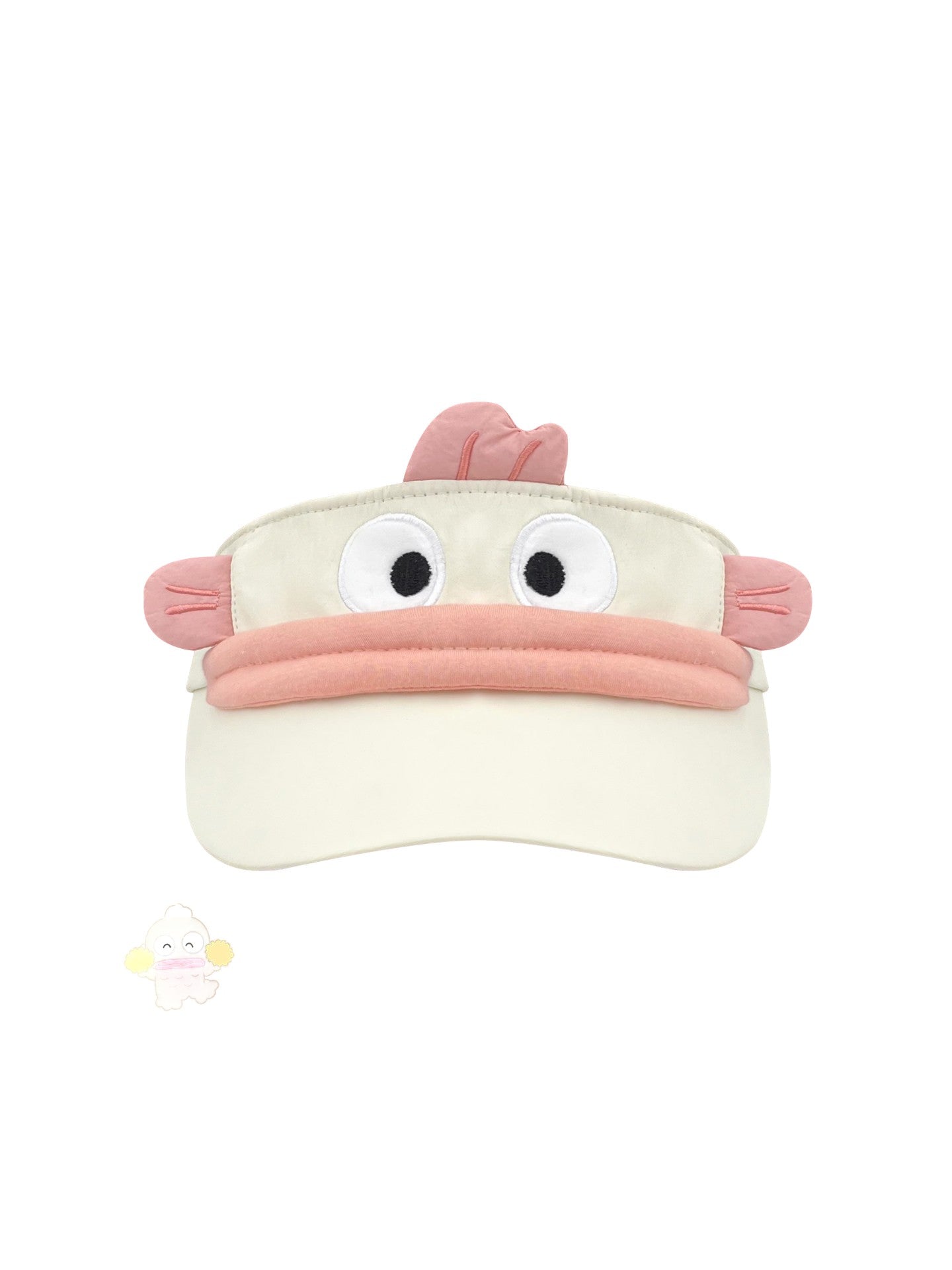 Cartoon Fish Design Open Top Visor Hat Quick Dry Sun Protection