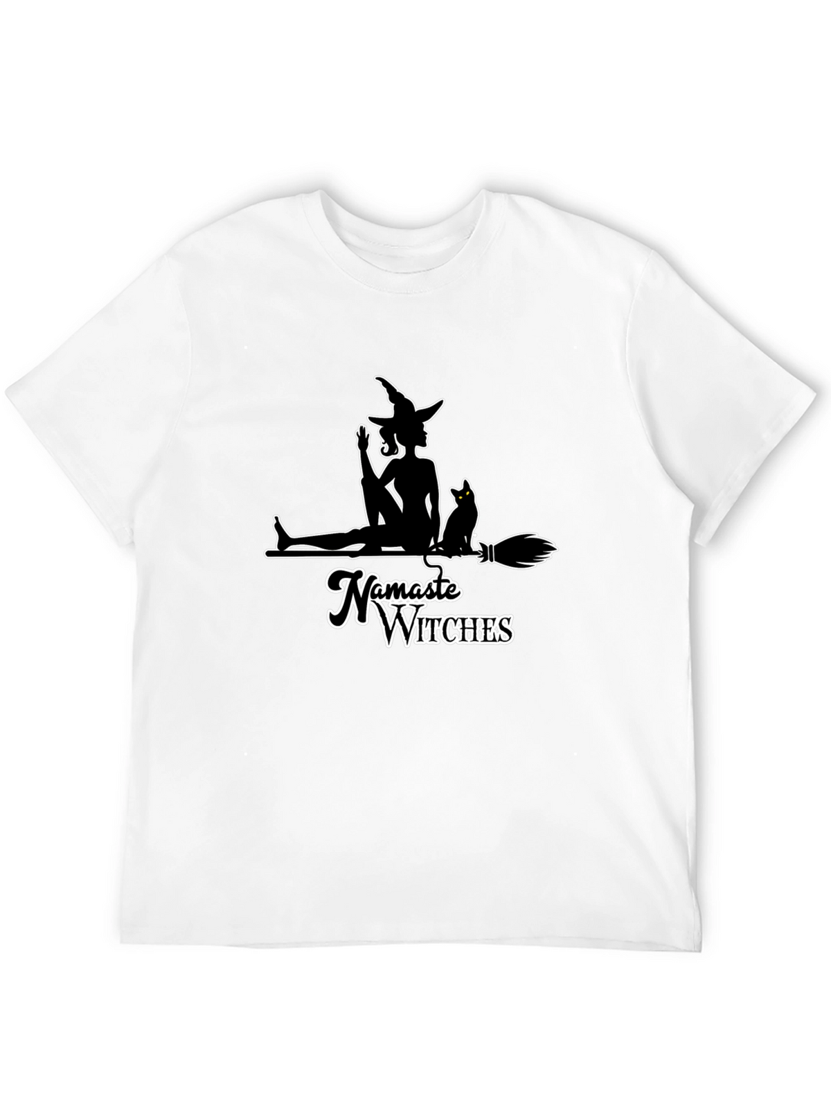 Namaste Witches Graphic Tee - Black