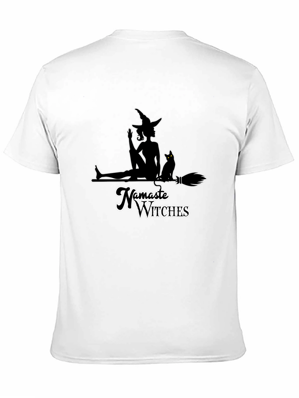 Namaste Witches Graphic Tee - Black
