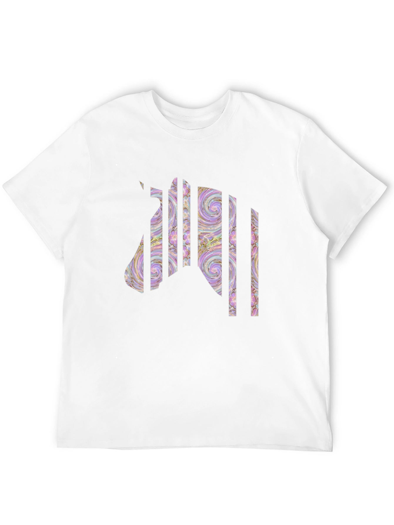 Abstract Zebra T-Shirt: Unique Graphic Tee
