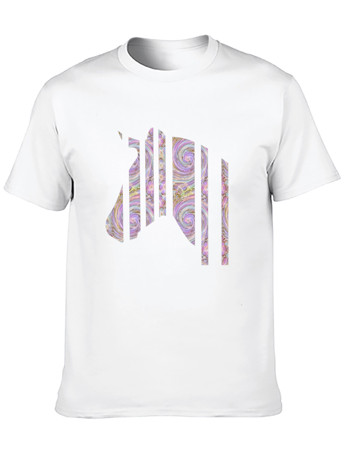 Abstract Zebra T-Shirt: Unique Graphic Tee