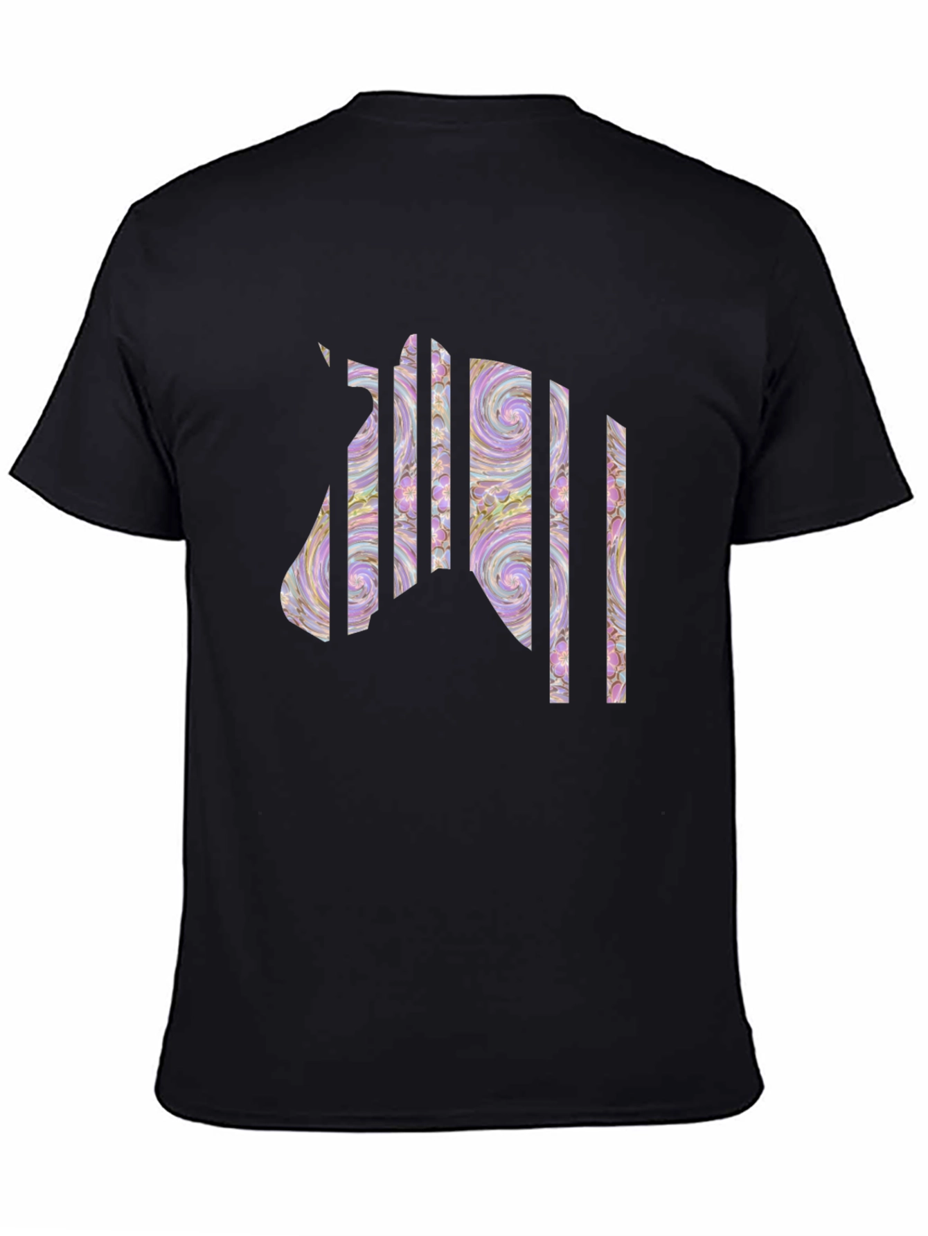 Abstract Zebra T-Shirt: Unique Graphic Tee