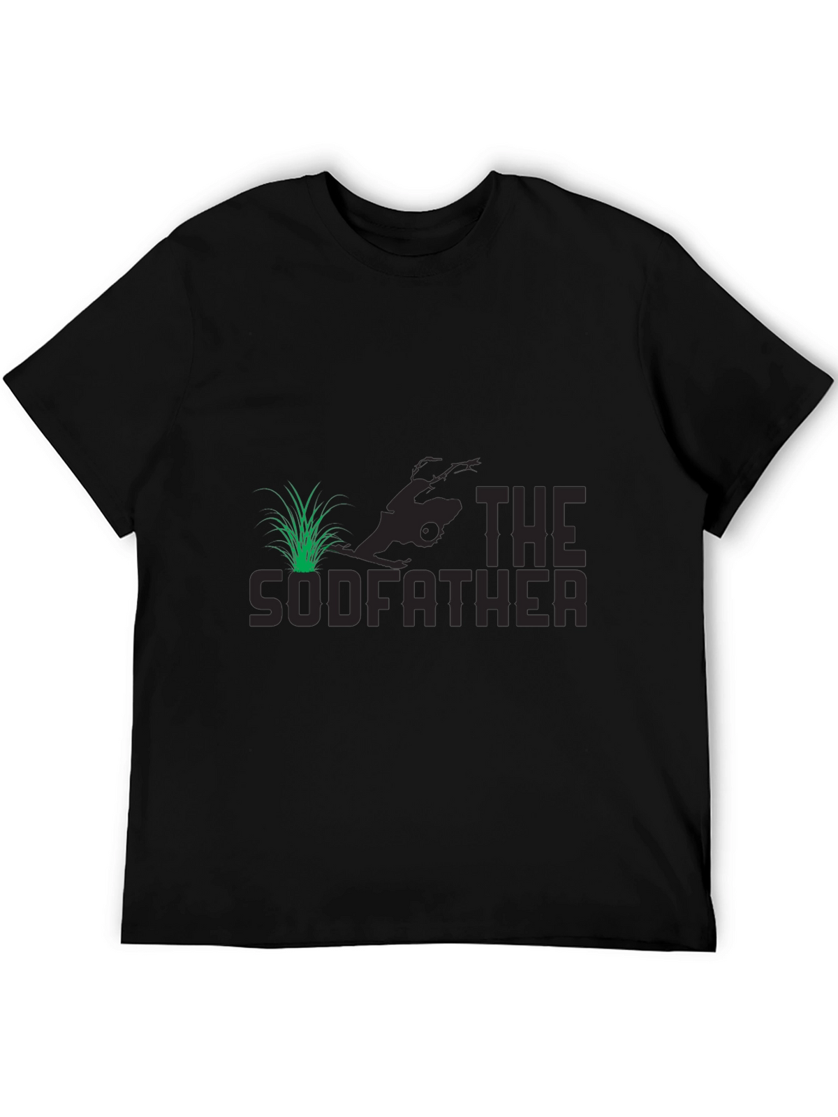 The Sodfather Funny Lawn Mowing T-Shirt