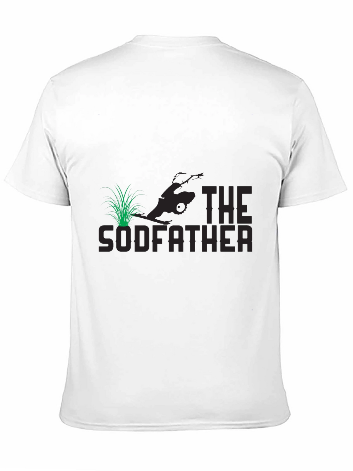 The Sodfather Funny Lawn Mowing T-Shirt