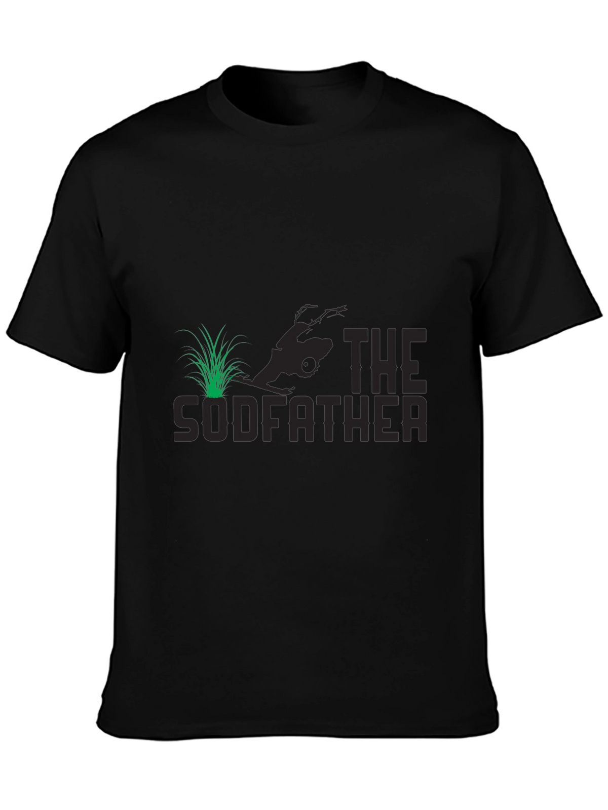 The Sodfather Funny Lawn Mowing T-Shirt