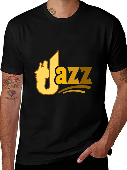 Cool Black Jazz Music T-Shirt