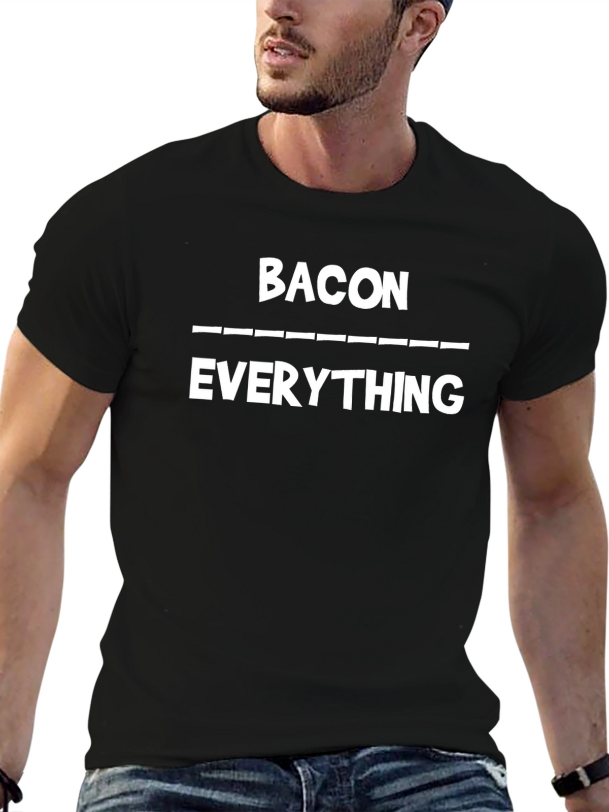 Bacon Everything Graphic Tee - Funny Foodie T-Shirt
