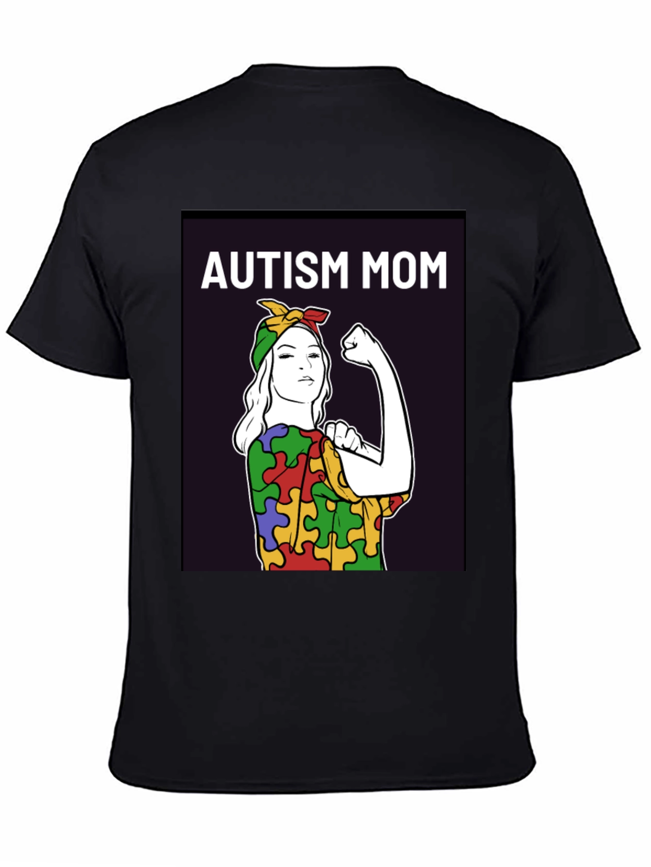 Autism Mom T-Shirt: Empowering Puzzle Piece Design