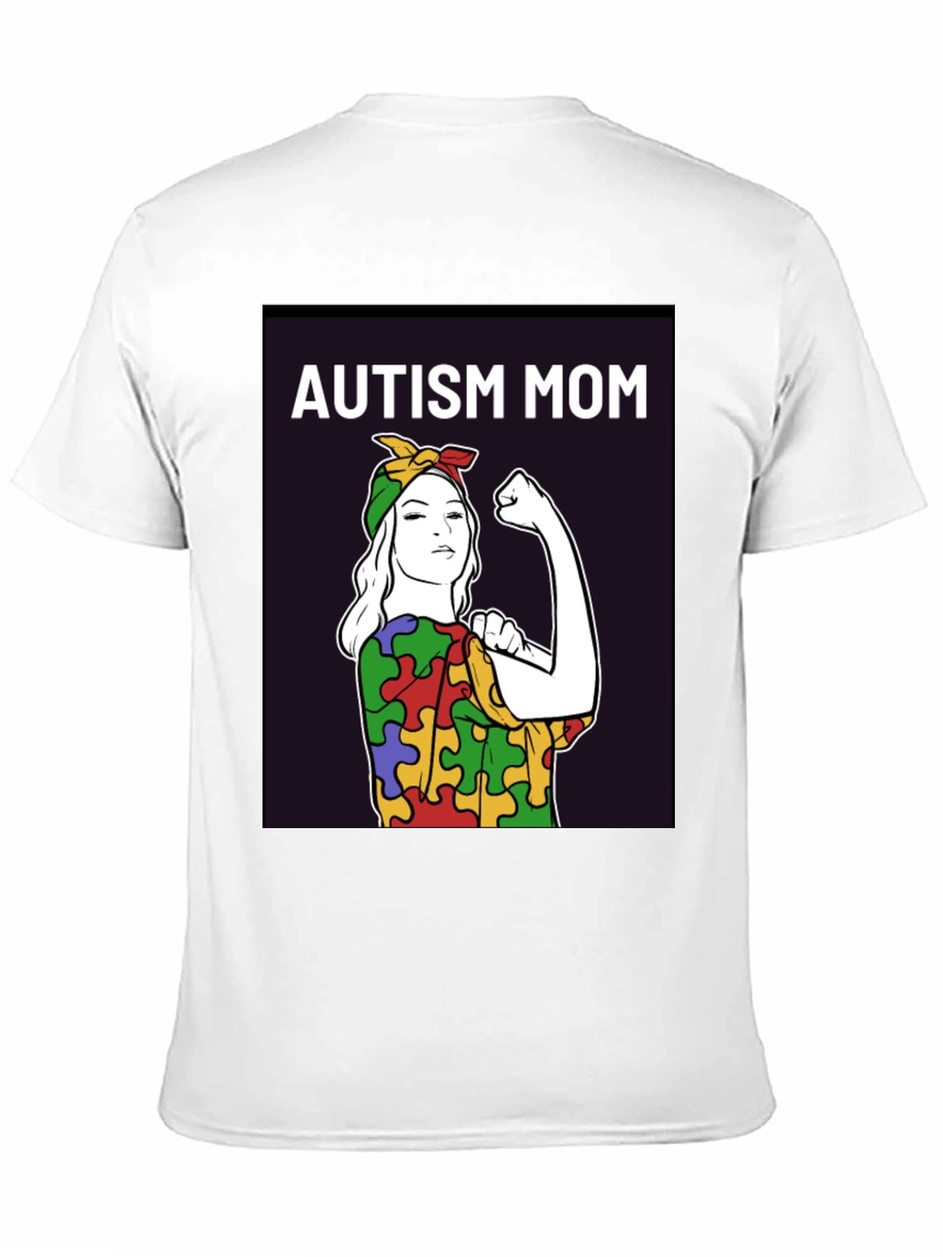 Autism Mom T-Shirt: Empowering Puzzle Piece Design