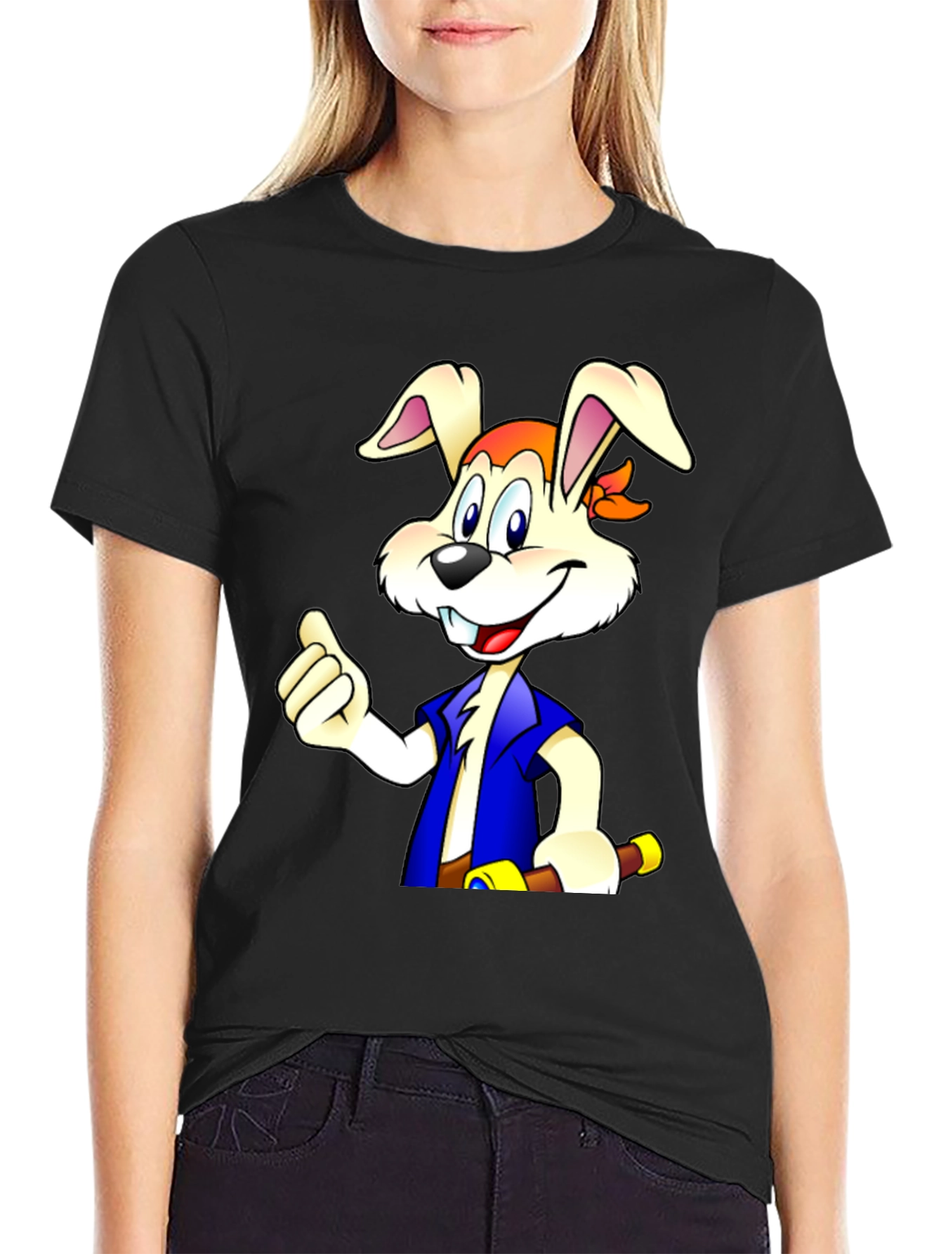 Cartoon Rabbit Pirate T-Shirt