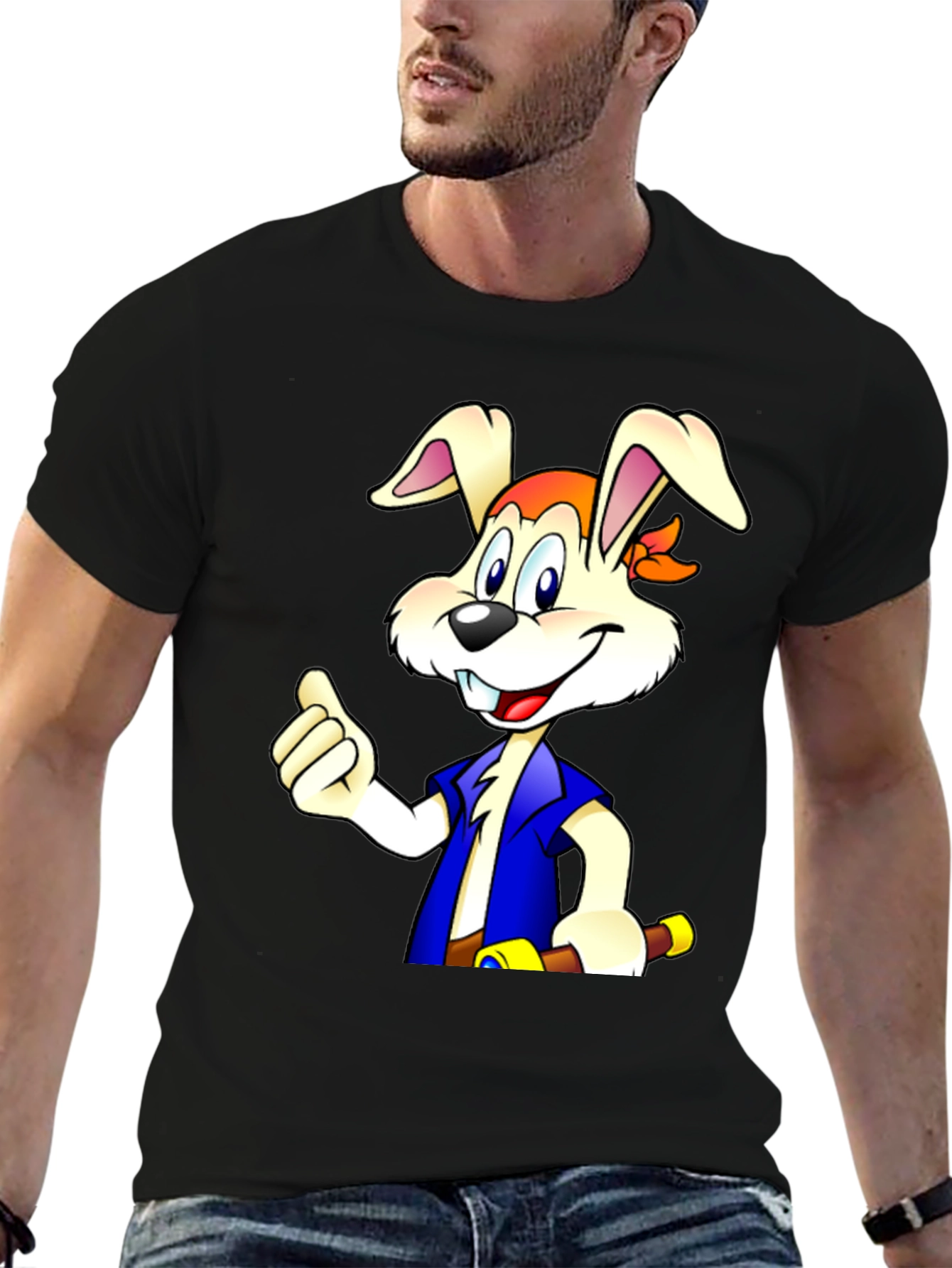 Cartoon Rabbit Pirate T-Shirt