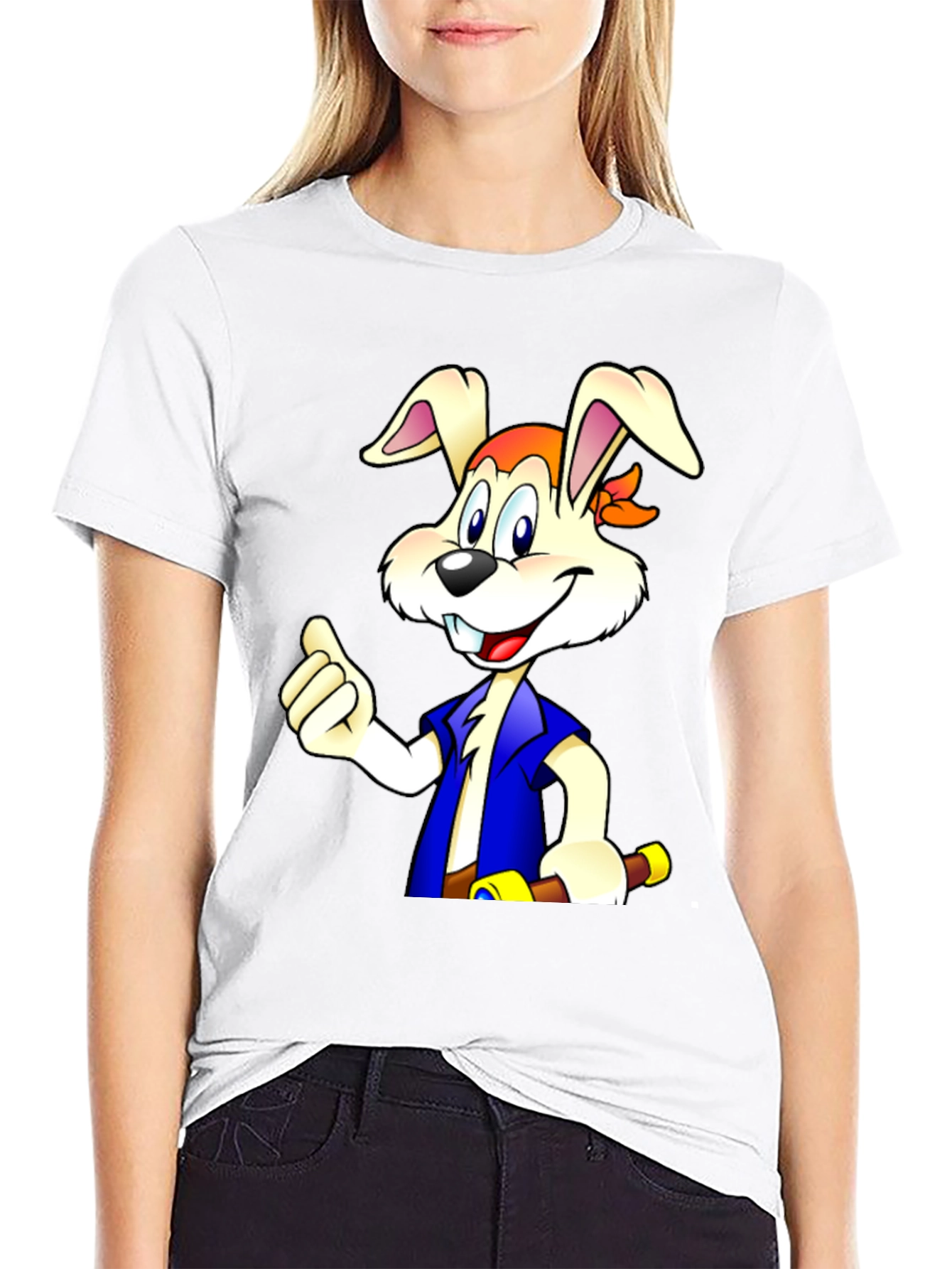 Cartoon Rabbit Pirate T-Shirt