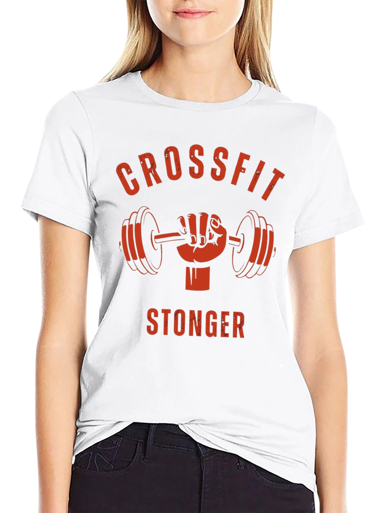 Crossfit Stonger Graphic Tee