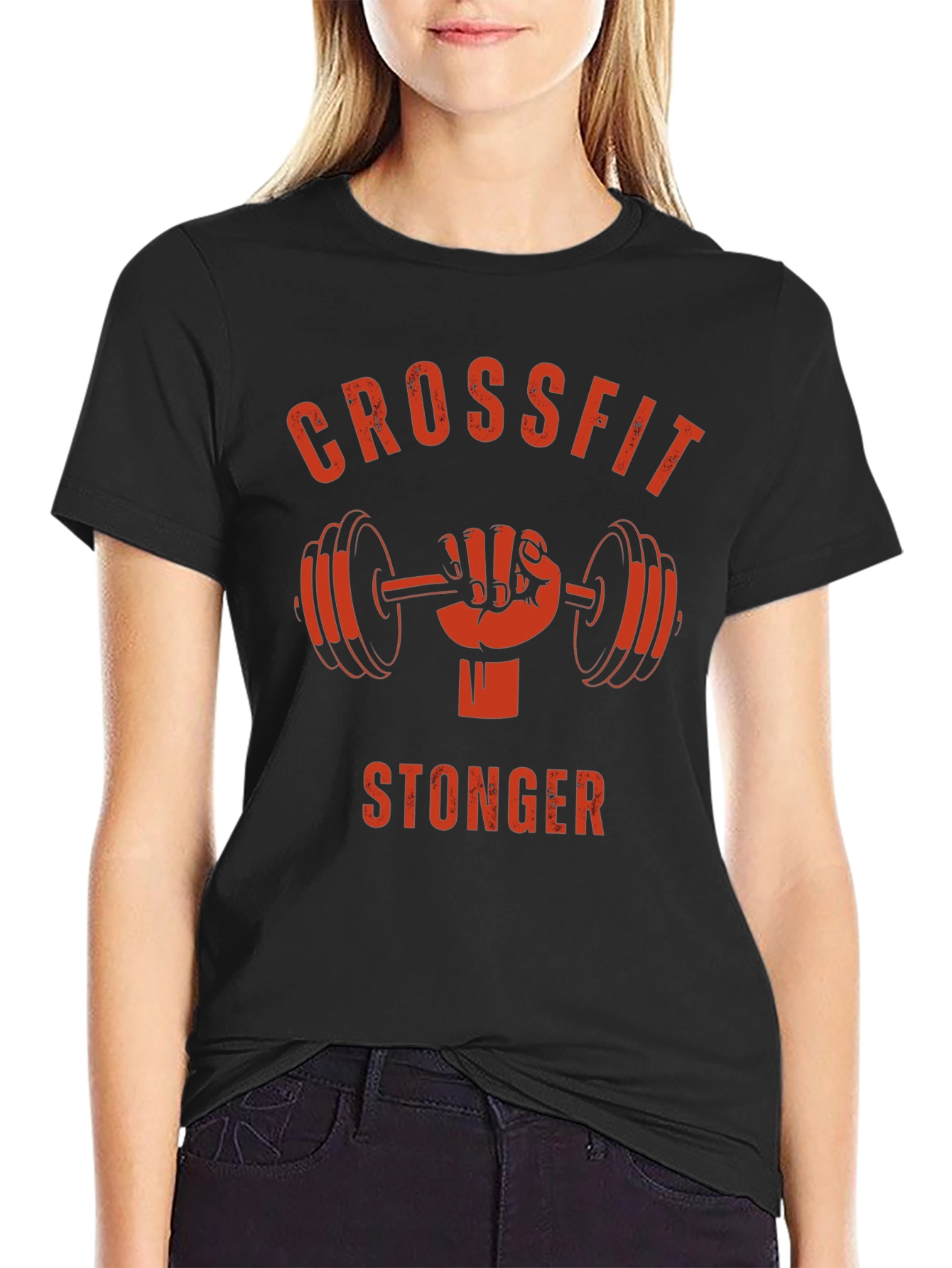 Crossfit Stonger Graphic Tee