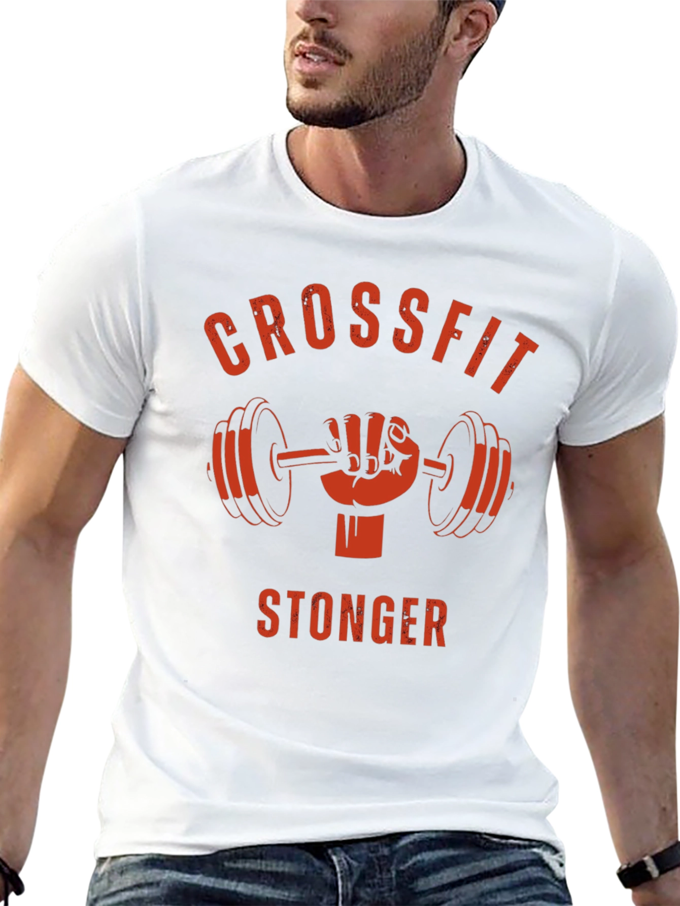 Crossfit Stonger Graphic Tee