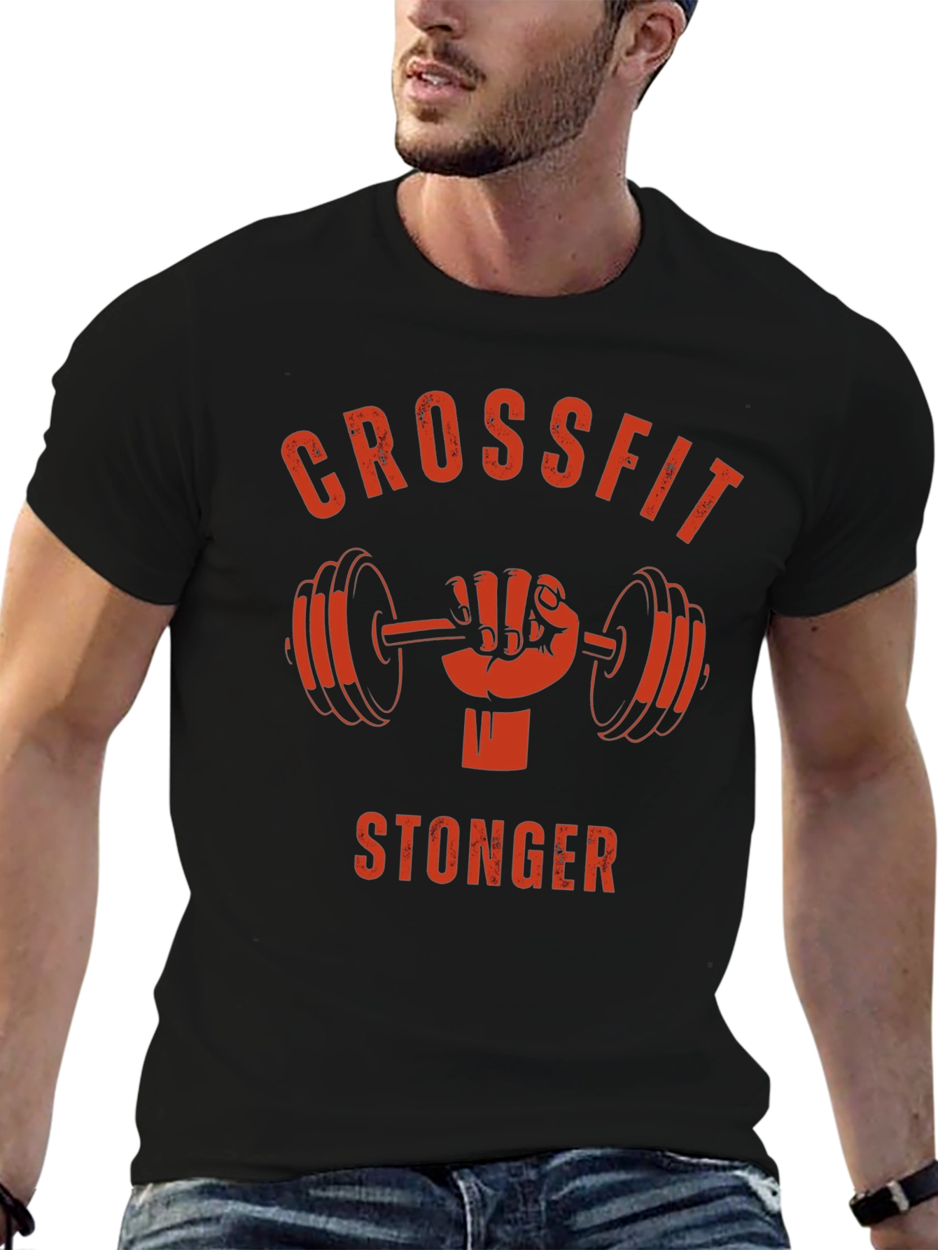 Crossfit Stonger Graphic Tee
