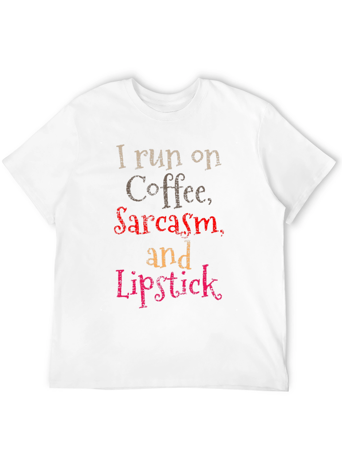 Coffee Sarcasm & Lipstick Graphic Tee