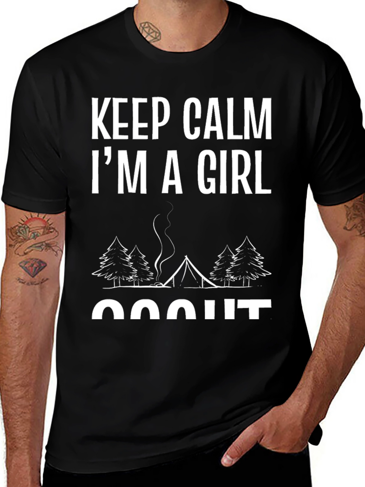 Keep Calm Im a Girl Scout T-Shirt