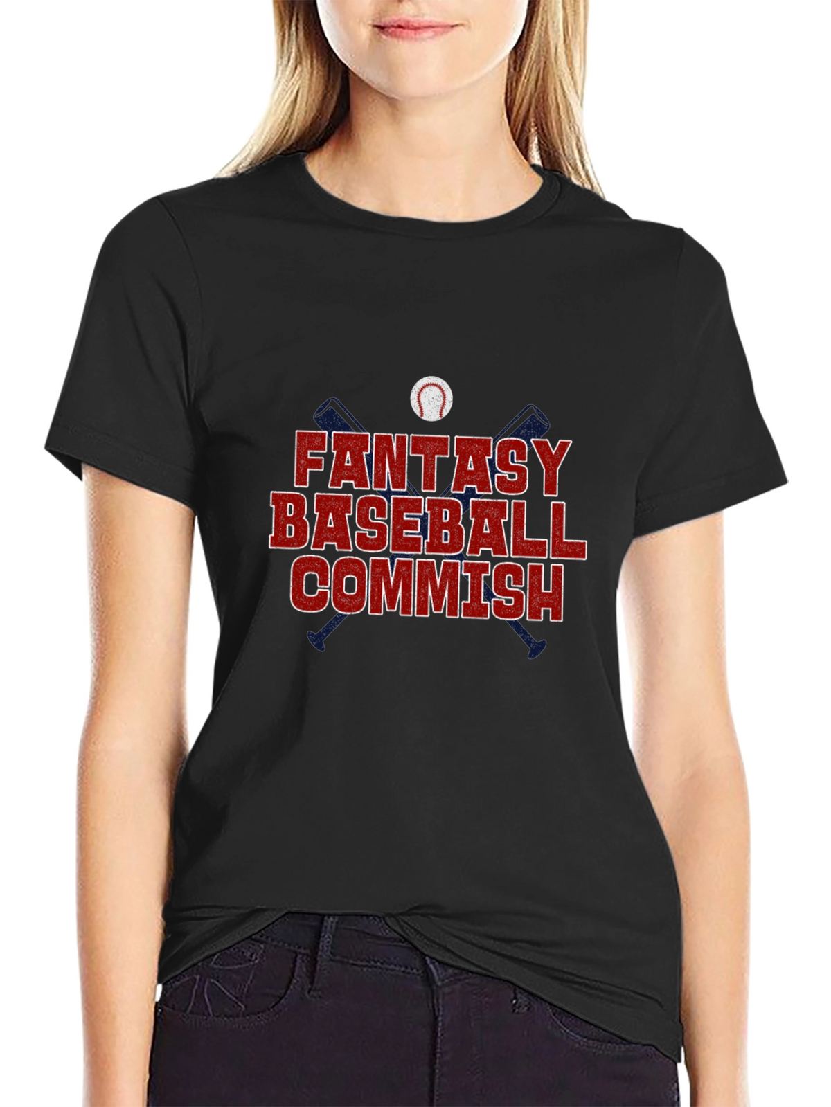 Fantasy Baseball Commish Graphic Tee
