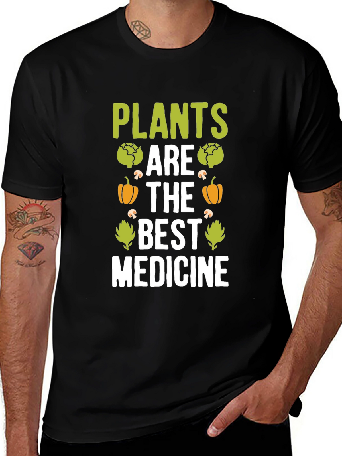 Plants are the Best Medicine Graphic Tee