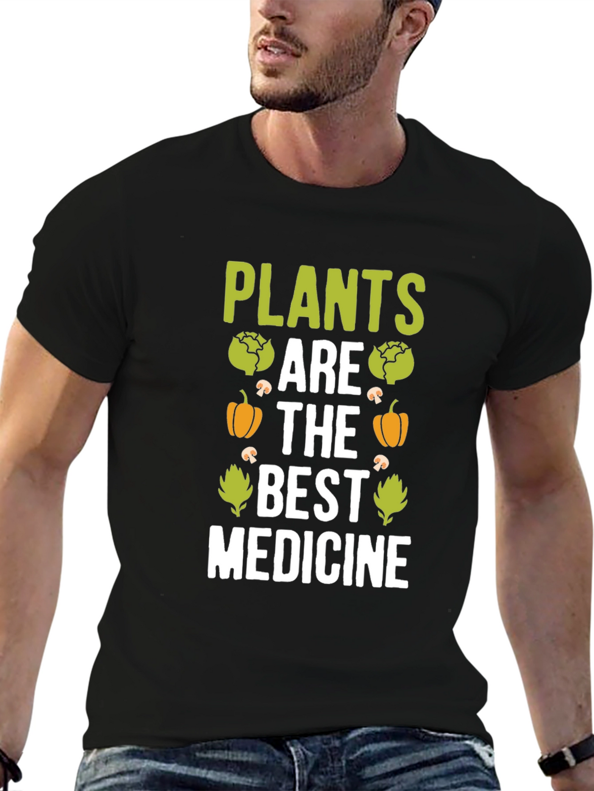 Plants are the Best Medicine Graphic Tee