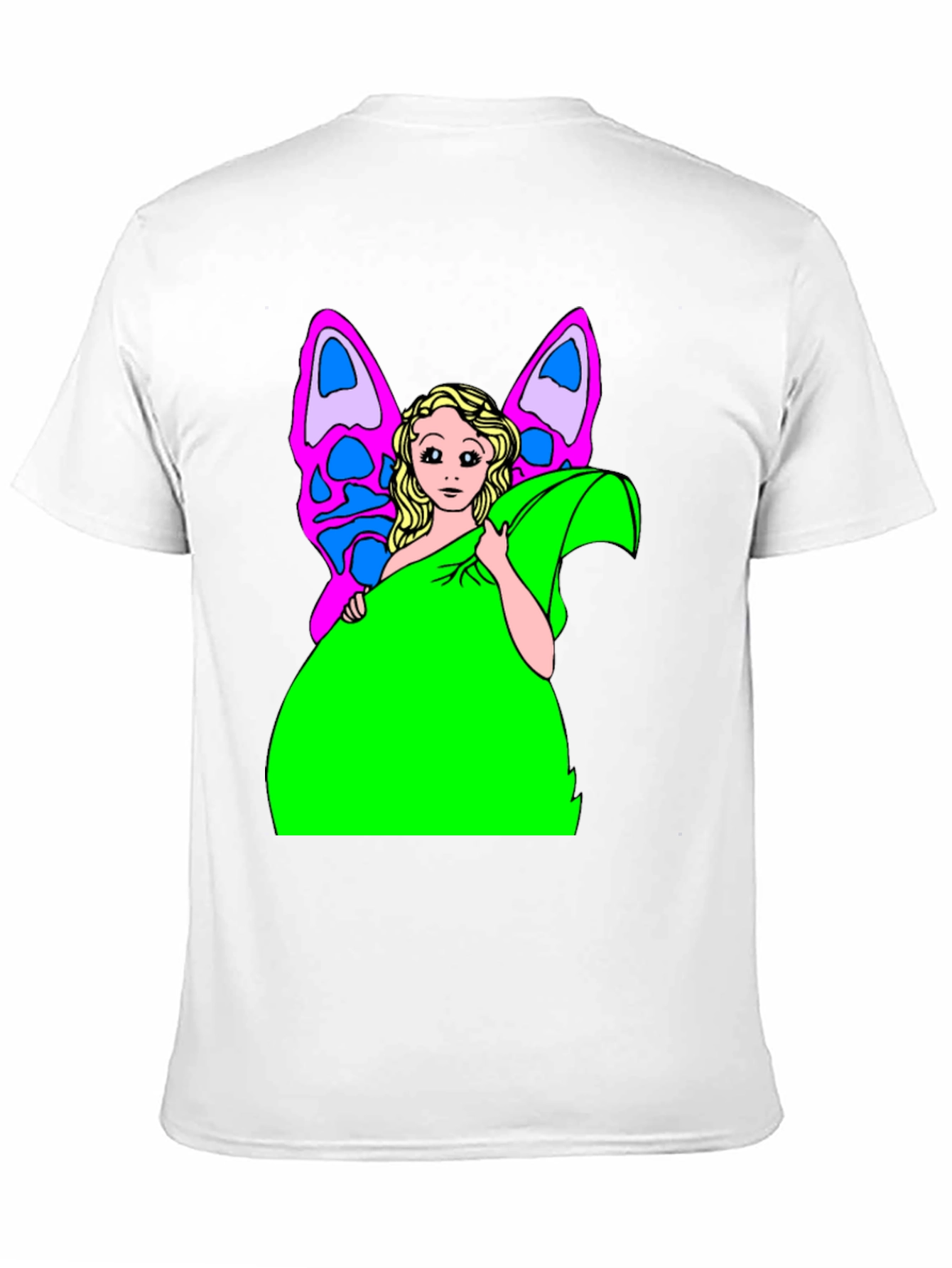 Fairy Graphic Print T-Shirt - Unique Design