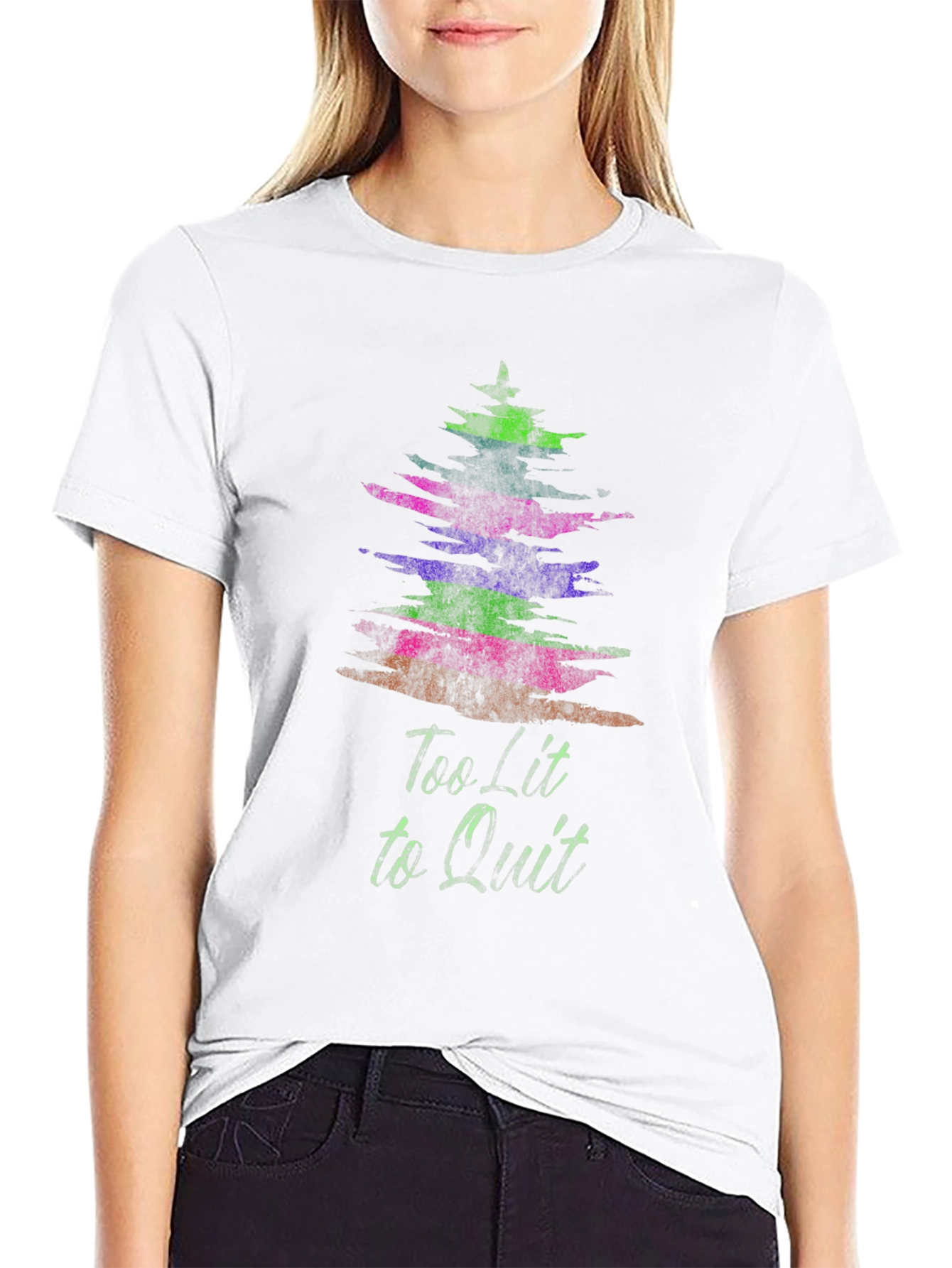 Too Lit to Quit Graphic Tee