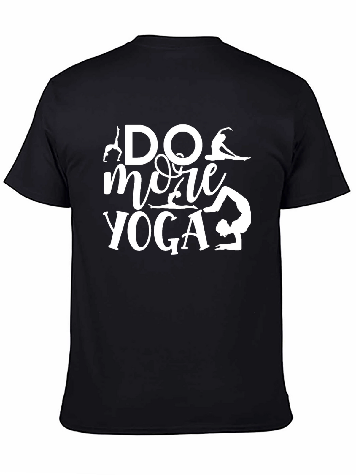 Do More Yoga Black T-Shirt