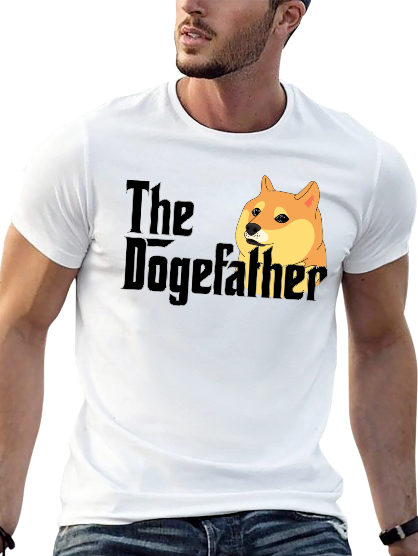 The Dogefather T-Shirt - Meme Crypto Design