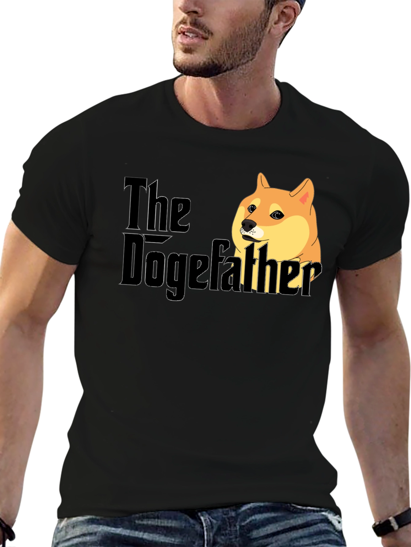 The Dogefather T-Shirt - Meme Crypto Design
